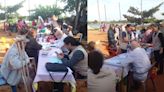 La Nación / Damas solidarias llevaron atención médica y donaciones al barrio Tablada Nueva