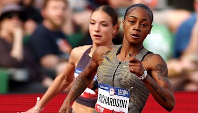 Richardson, Lyles cruise in 1st 200 heats at trials