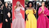 Billowing skirts and bare baby bumps: The best-dressed stars at the 75th Cannes Film Festival