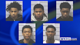 5 men arrested in connection with Tuesday robbery: Mobile Police