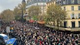 More than 180,000 people across France march against soaring antisemitism amid the Israel-Hamas war