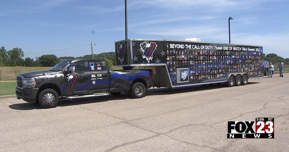 Video: Osage County community comes together to honor law enforcement who died in line of duty