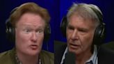 Fans in hysterics over ‘brilliant’ banter between Harrison Ford and Conan O’Brien in viral clip