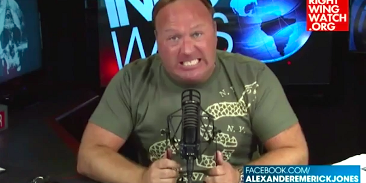 'Locks on the doors': Alex Jones claims authorities trying 'to shut down InfoWars tonight'