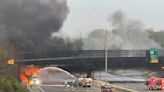 I-95 in Conn. to close for days after gas tanker fire damages bridge