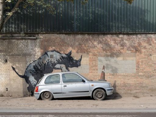 People think Banksy's mysterious new painting is his 'best work yet'