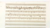 A Rare Autographed Musical Manuscript by Mozart Could Be Yours for $250,000