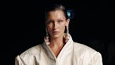 Bella Hadid Has a Dress Painted Onto Her Body to Close Out Coperni Fashion Show (Video)