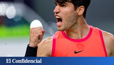 Alcaraz olvida los cantos de sirena y viste el mono de trabajo para acabar con Monfils en Shanghái