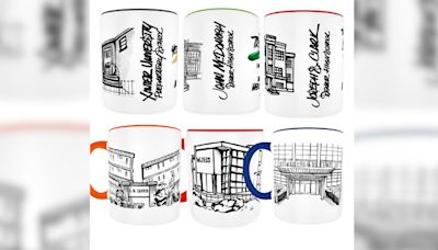 New Orleans artist creates mugs for alums to represent their high school alma mater