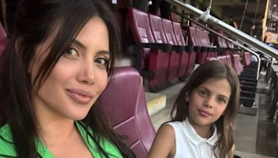 Wanda Nara se cambió el look con su hija Francesca y lucen iguales