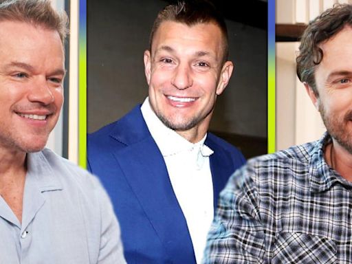 Matt Damon and Casey Affleck Share Why Rob Gronkowski Was Disappointed With 'The Instigators' Cameo