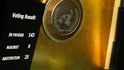 UN assembly votes to give new rights to Palestine, reviving membership bid