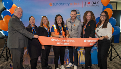 Sun Country Airlines Launches Seasonal Nonstop Flights from Oakland to Minneapolis