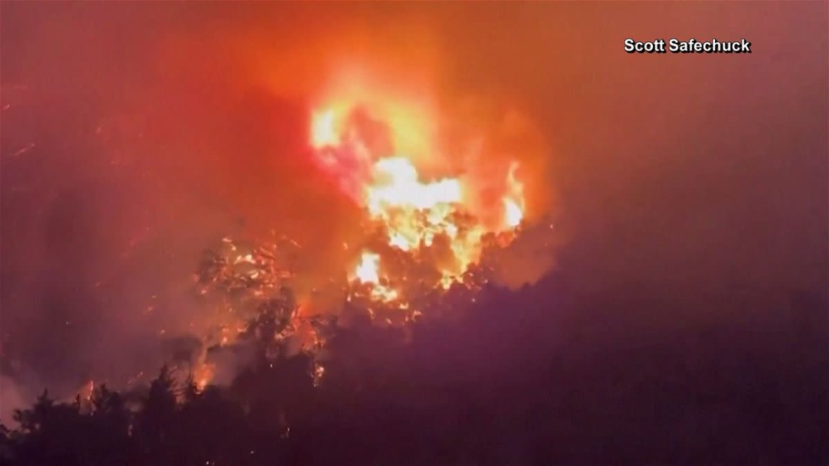 Lake Fire continues to burn in Santa Barbara County - KYMA