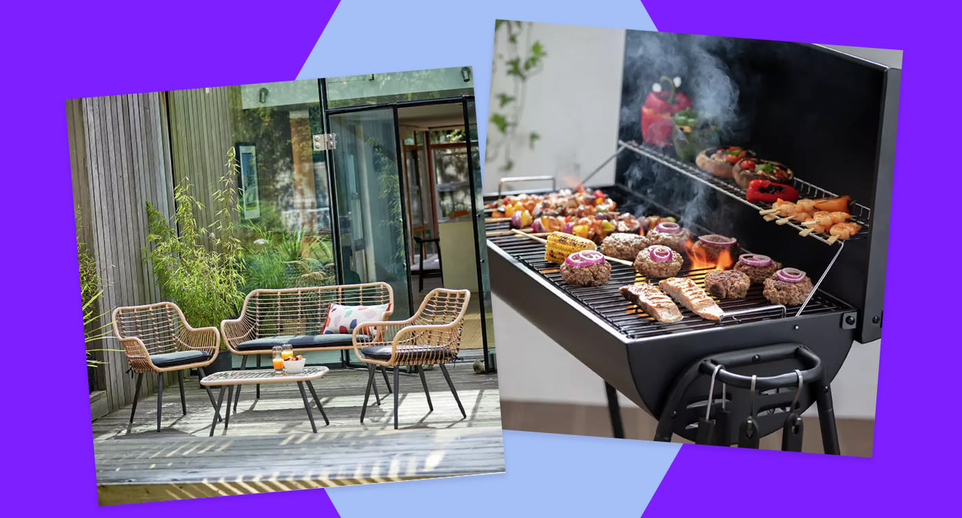 Argos's bank holiday sale is filled with huge savings on garden furniture and BBQs