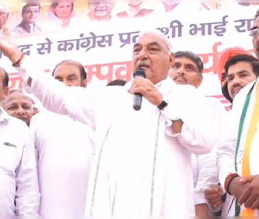 BJP ending SCs-OBCs reservation by finishing permanent jobs, government education: Hooda | India News - Times of India