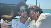 Priyanka Chopra and Nick Jonas snuggle