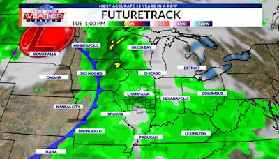 WEATHER NOW: Warm and wet pattern continues into next week