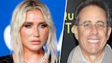 Kesha says Jerry Seinfeld refusing to hug her in viral video was ‘saddest moment of my life’