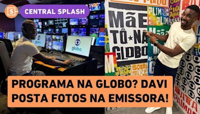 Davi faz mistério com post na Globo: indireta ou novo contratado? Entenda!