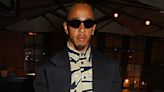 Lewis Hamilton Rocks a New Bottega Tiger Print to Celebrate Hailey Bieber’s New Skincare Line