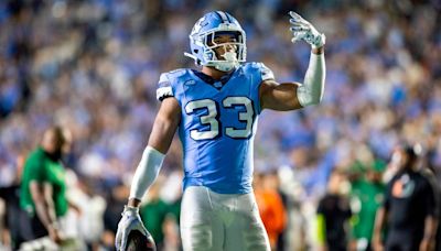 UNC football LB Cedric Gray, WR Tez Walker selected in fourth round of 2024 NFL Draft