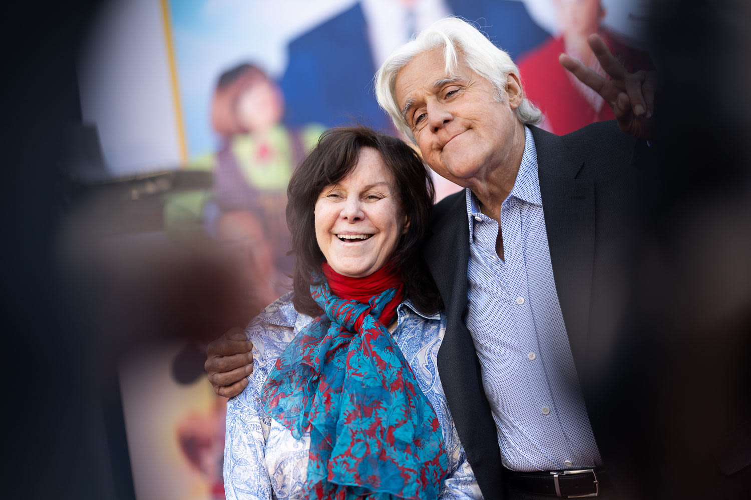 Jay Leno and wife Mavis make red carpet appearance amid her dementia diagnosis