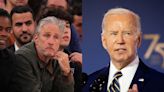 Jon Stewart says Biden is becoming 'Trumpian' by insisting only God can get him to drop out of the 2024 race