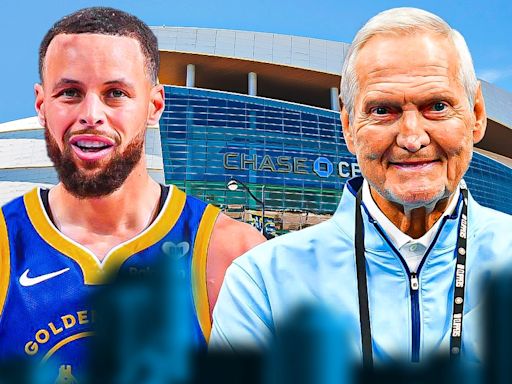 Jerry West's beautiful reaction to Warriors' Stephen Curry winning Clutch Player of the Year