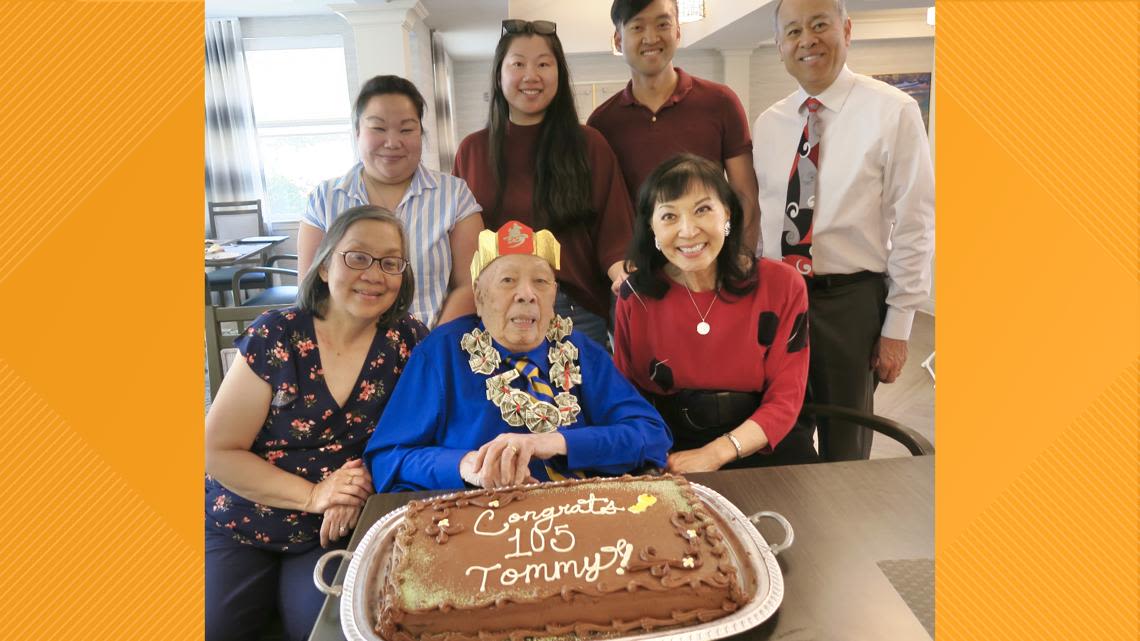 Tommy Chin celebrates 105th birthday in Elk Grove