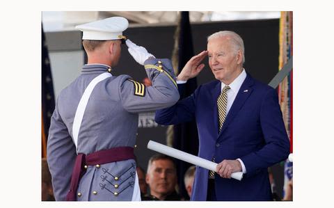 Biden delivers commencement speech at West Point