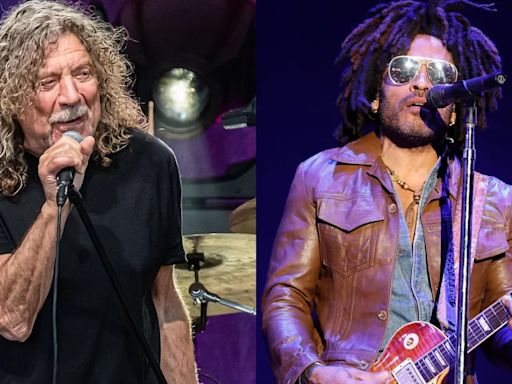 El día que Robert Plant regañó a Lenny Kravitz: “¿Qué demonios te pasa?”