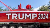Trump 2024 powerboat readied for Saturday's Ocean Cup race to Bahamas and back