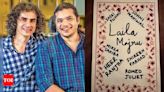 Imtiaz Ali and brother Sajid Ali tease fans with cryptic post, hinting at new love story after ‘Laila-Majnu’, netizens react | Hindi Movie News - Times of India