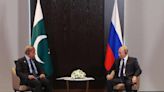 Pakistan PM Shehbaz Sharif’s awkward struggle with earpiece evokes laughter from Putin