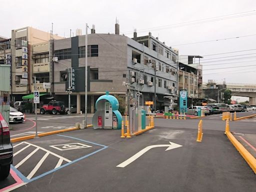 豐原葫蘆墩圳停車場大變身 兼具公共藝術與在地特色