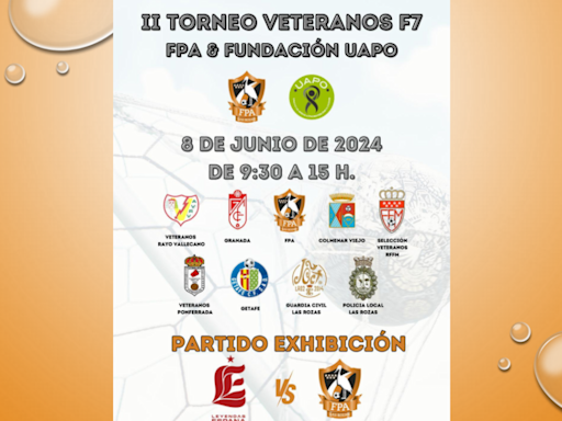 Rayo, Granada y Getafe estarán en el Torneo de veteranos FPA & UAPO