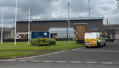 Police officer stabbed in the chest at HMP Frankland
