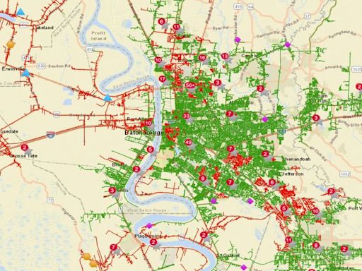 Entergy outages linger at 26K in aftermath of heavy storms