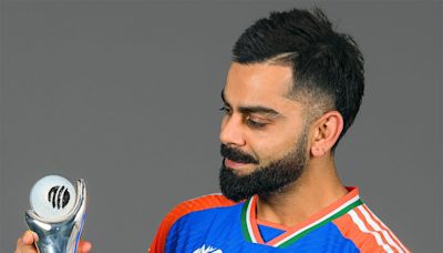 A Special Trophy And Cap For Virat Kohli