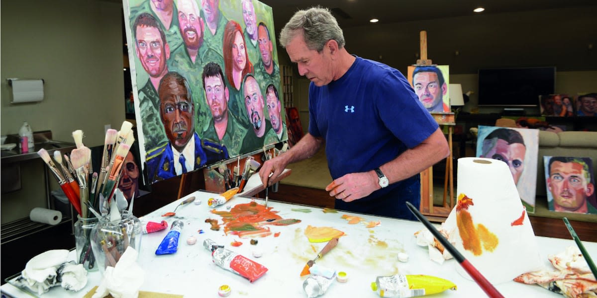 George W. Bush’s portraits of veterans are heading to Disney World