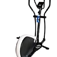 A stationary exercise machine that simulates the movement of walking, running, or climbing stairs without causing excessive pressure to the joints. Popular for cardio workouts and improving overall fitness. May have features such as adjustable resistance, incline, and pre-programmed workouts.