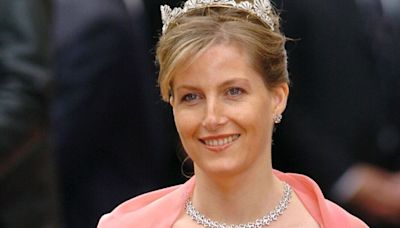 Sophie wore hot pink dress and £1.25m tiara in throwback wedding pictures
