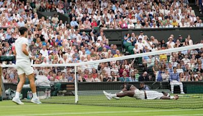 Defending Champion Carlos Alcaraz Comes Back To Beat Frances Tiafoe At Wimbledon In The Third Round