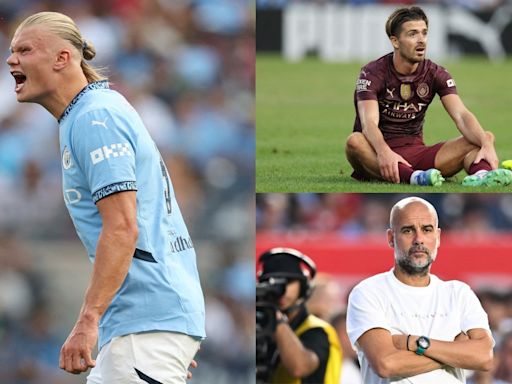 Erling Haaland's good form continues, but Jack Grealish will have to fight for his place: Winners and losers as Man City slump to disappointing pre-season defeat to AC Milan | Goal.com Singapore