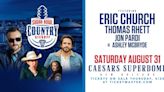 Eric Church headlining second-annual Sugar Bowl Country Kickoff