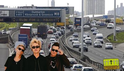 Warning of heavy traffic on four motorways due to Green Day concert