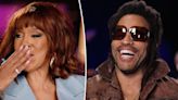 Gayle King flirts with Lenny Kravitz mid-interview: ‘Oops, did I say that out loud?’