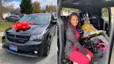 Local charity gifts wheelchair-accessible van to Charlotte family